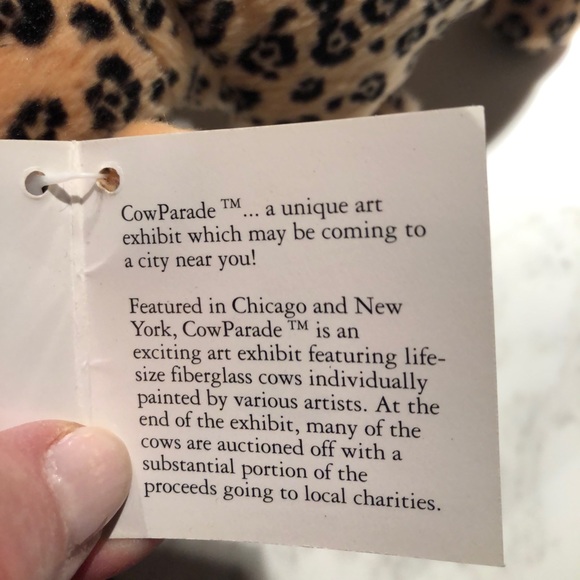 NWT cow parade beanie animals (I live in Chicago) - Picture 7 of 8